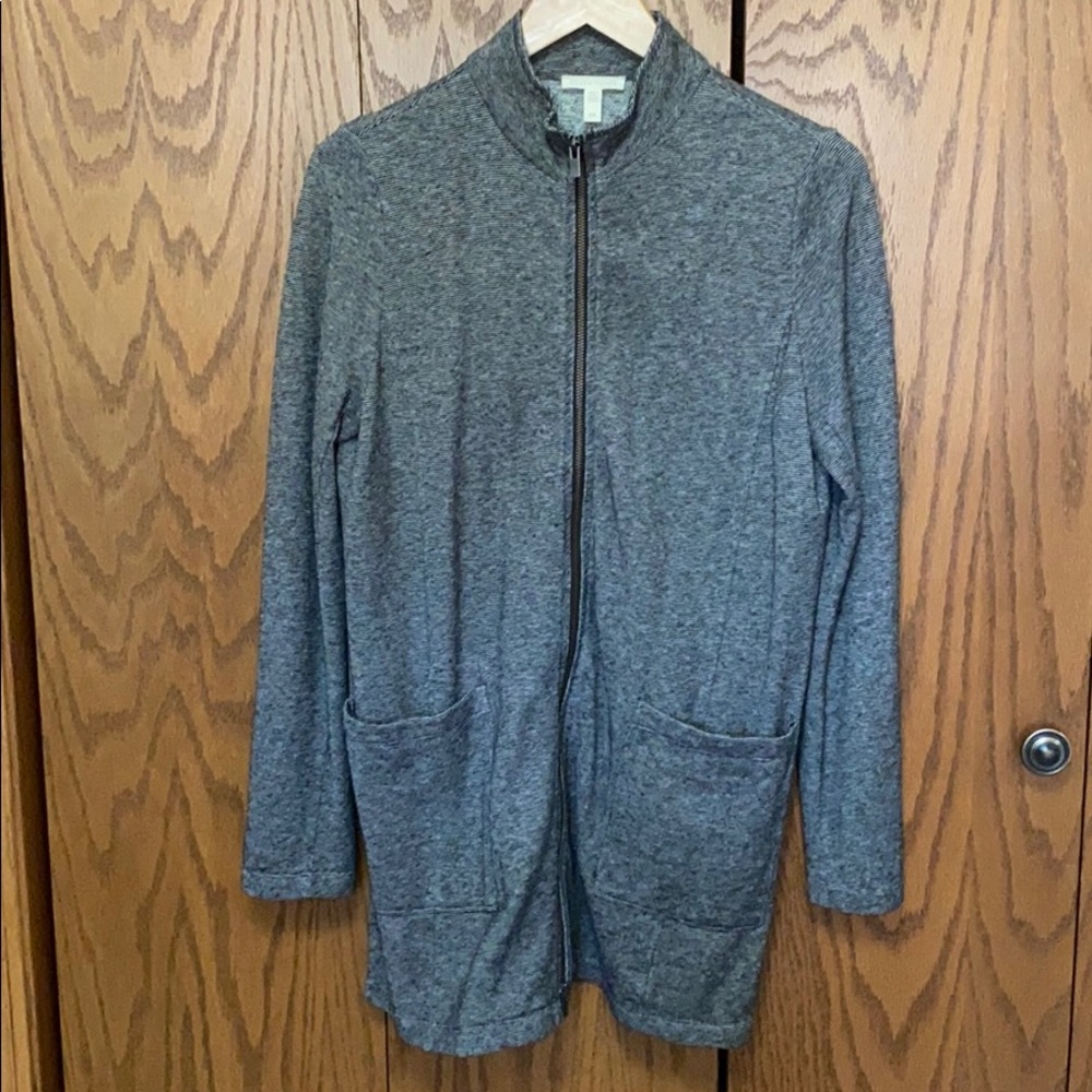 Eileen Fisher Hemp & Organic cotton Zip up